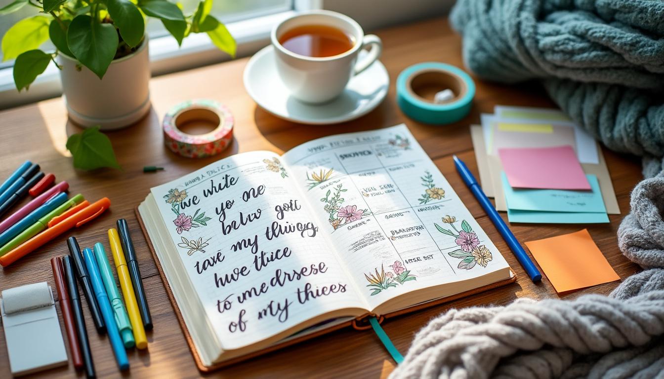 découvrez comment le bullet journal peut transformer votre quotidien en un outil incontournable pour une vie organisée et sereine. apprenez à structurer vos tâches, insérer votre créativité et atteindre vos objectifs personnels à travers cette méthode de planification unique.