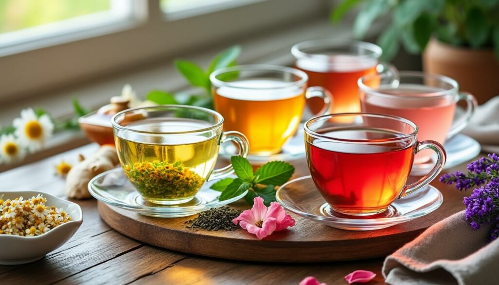 découvrez les bienfaits des tisanes bien-être avec notre sélection de 5 infusions apaisantes. apprenez comment ces breuvages naturels peuvent soulager efficacement les maux du quotidien, de l'insomnie aux troubles digestifs, tout en vous offrant un moment de détente.